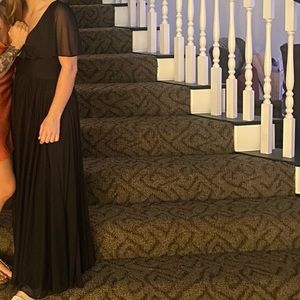 David’s bridal black dress